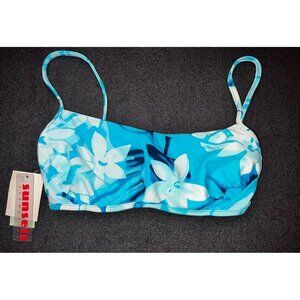 Sunsets Bikini Underwire‎ Bandeau Cabana Bay New With Tag  Women’s Size Small